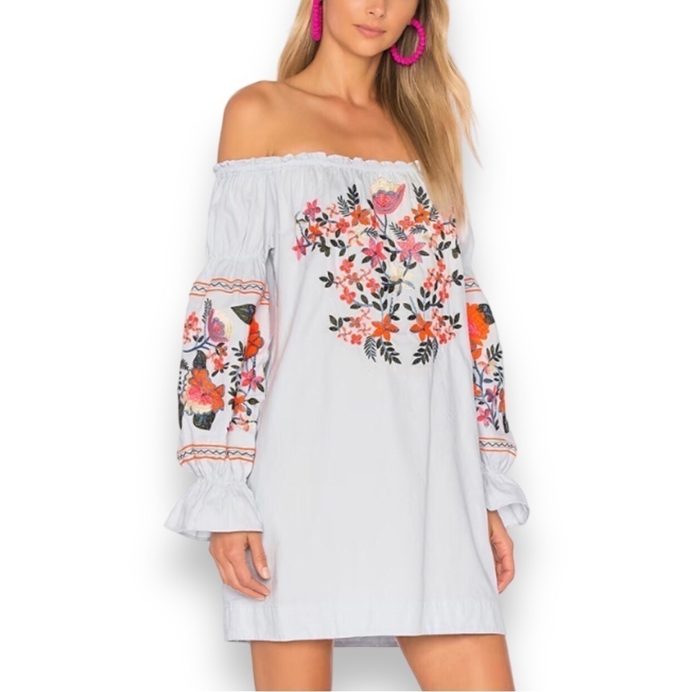 Free People Fleur Du Jour Mini Dress